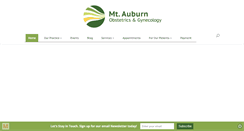 Desktop Screenshot of mtauburnobgyn.com